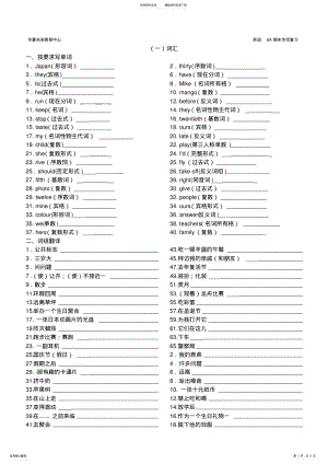 2022年牛津译林版A英语期末复习 .pdf