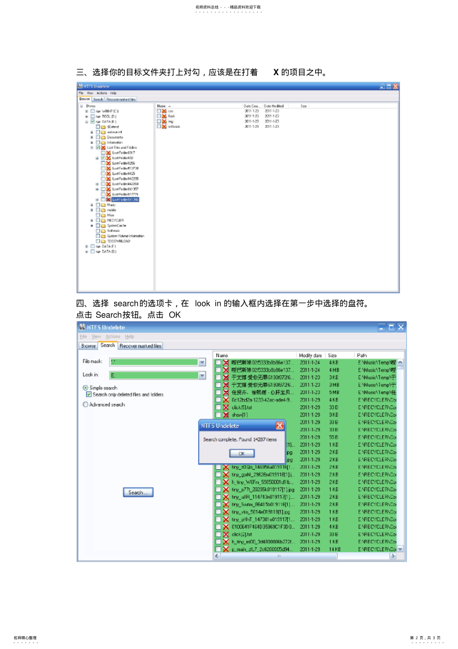 2022年NTFSUndelete使用教程 .pdf_第2页