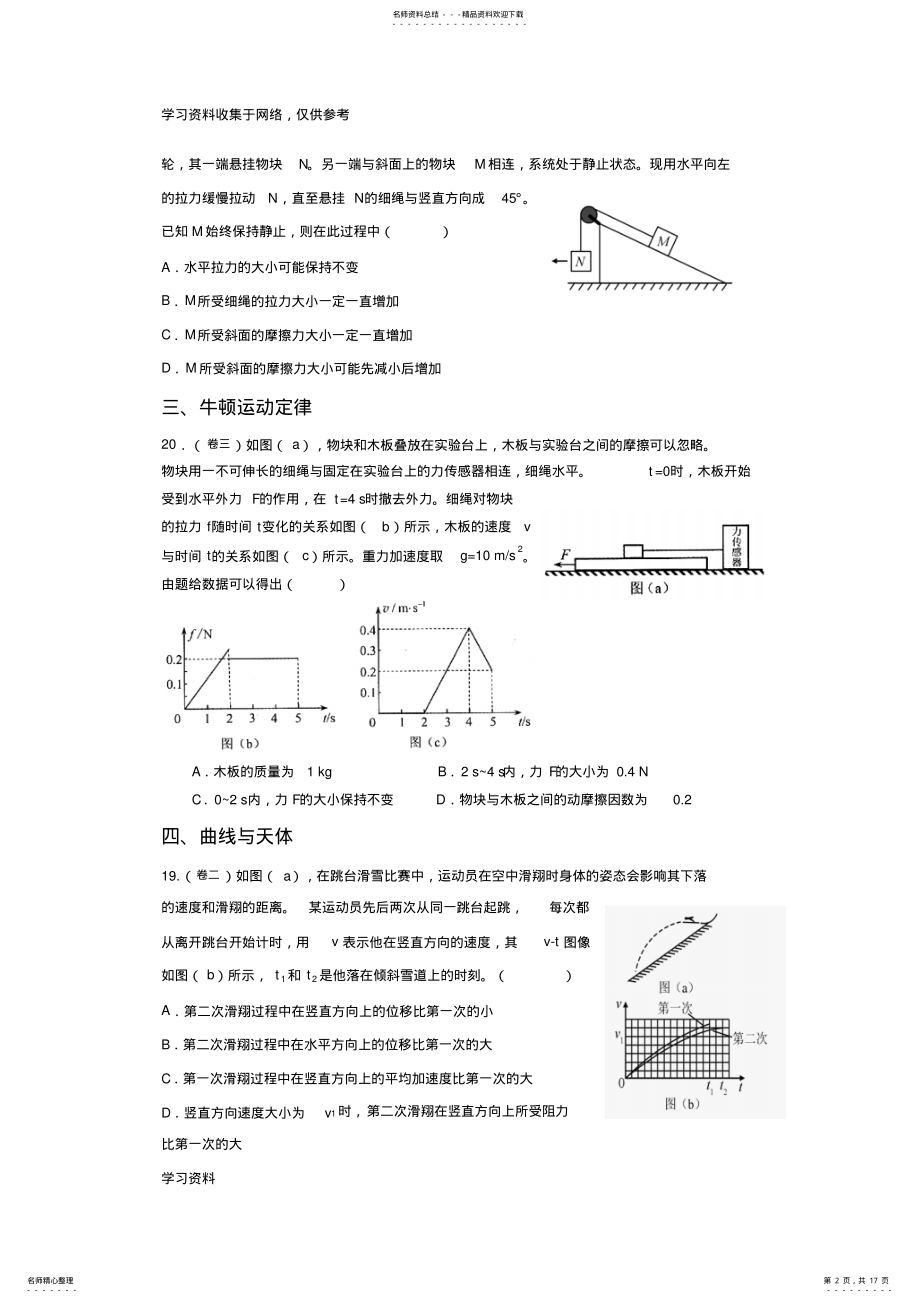 2022年物理高考题分类汇编 .pdf_第2页