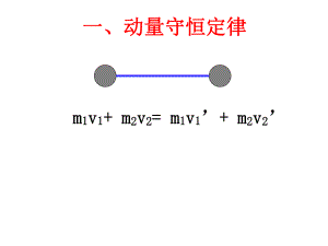 动量守恒定律 高中 物理 课件.ppt