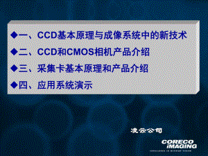 CCD基本原理与成像系统中的新技术ppt课件.ppt