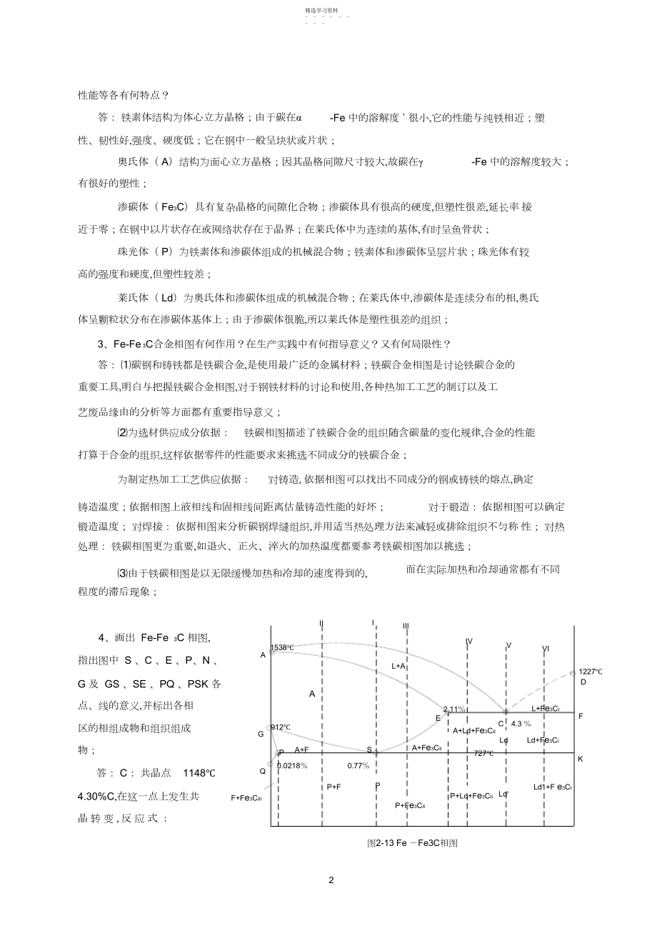 2022年第五章铁碳相图习题参考答案.docx_第2页