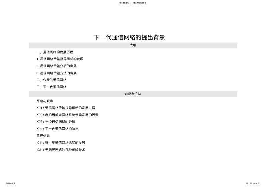 2022年上海干部在线学习城讲义之下一代通信网络 .pdf_第1页