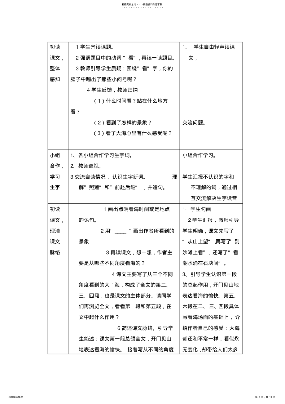 2022年第课时第一单元语文教案 .pdf_第2页