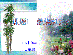 71燃烧和灭火-吴东鹏.ppt