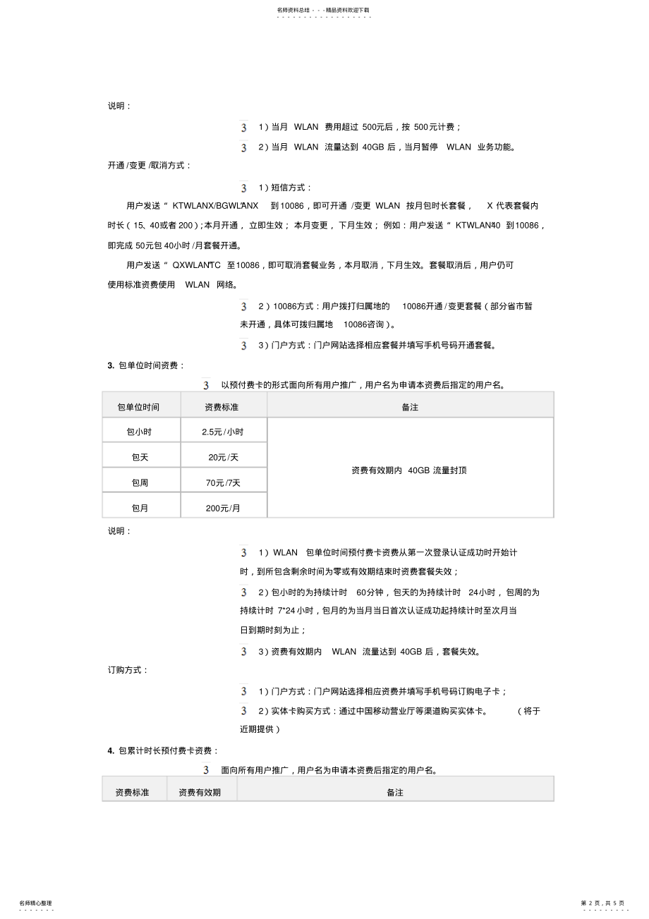 2022年移动WLAN业务介绍 .pdf_第2页