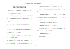 高级开发经理岗位职责.docx