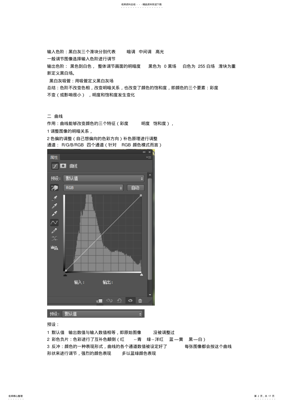 2022年PSCC调色命令的使用详解 .pdf_第2页