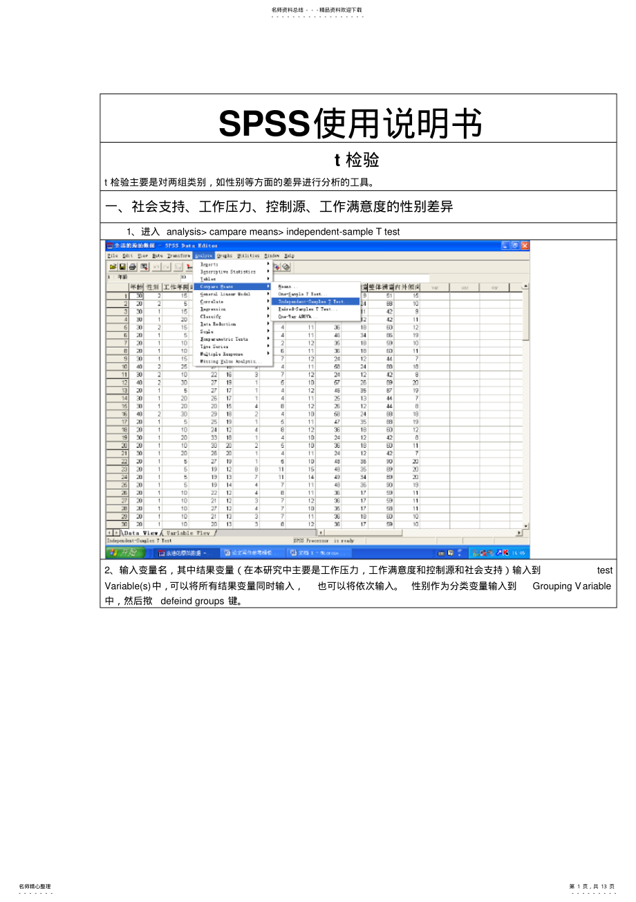 2022年SPSS使用说明书 .pdf_第1页