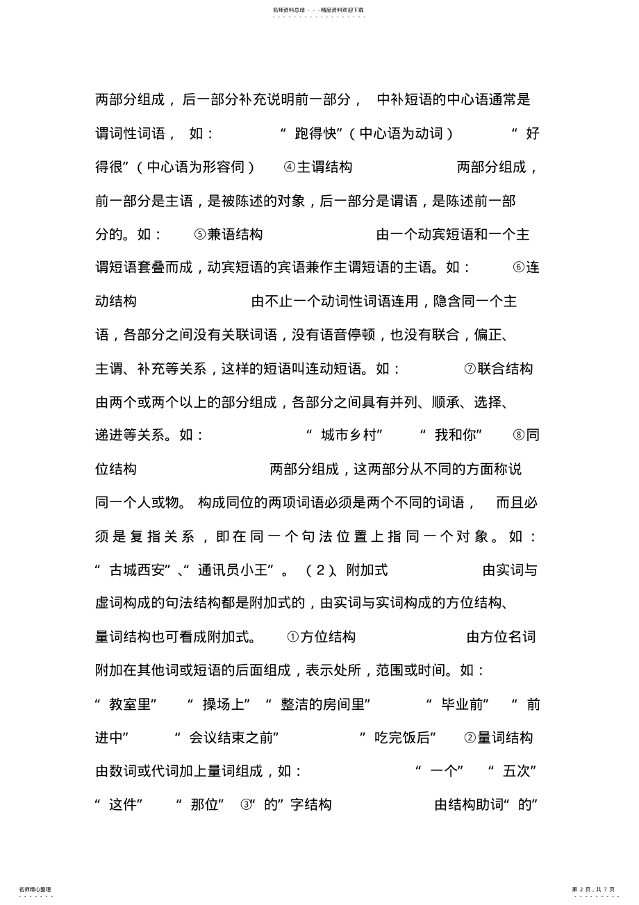 2022年现代汉语语法的句法分析 .pdf_第2页