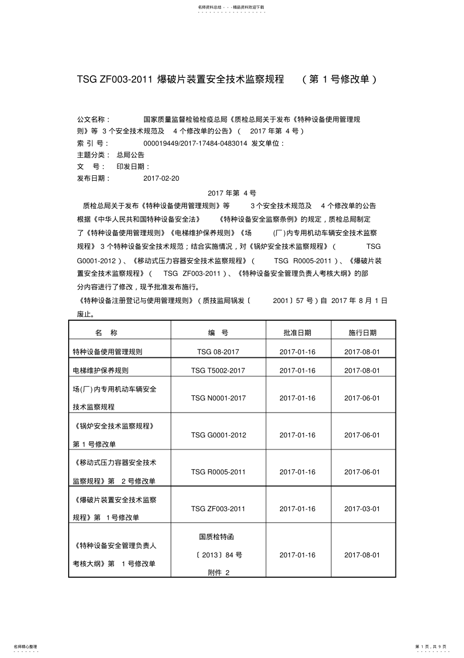 2022年TSGZF-爆破片装置安全技术监察规程 2.pdf_第1页