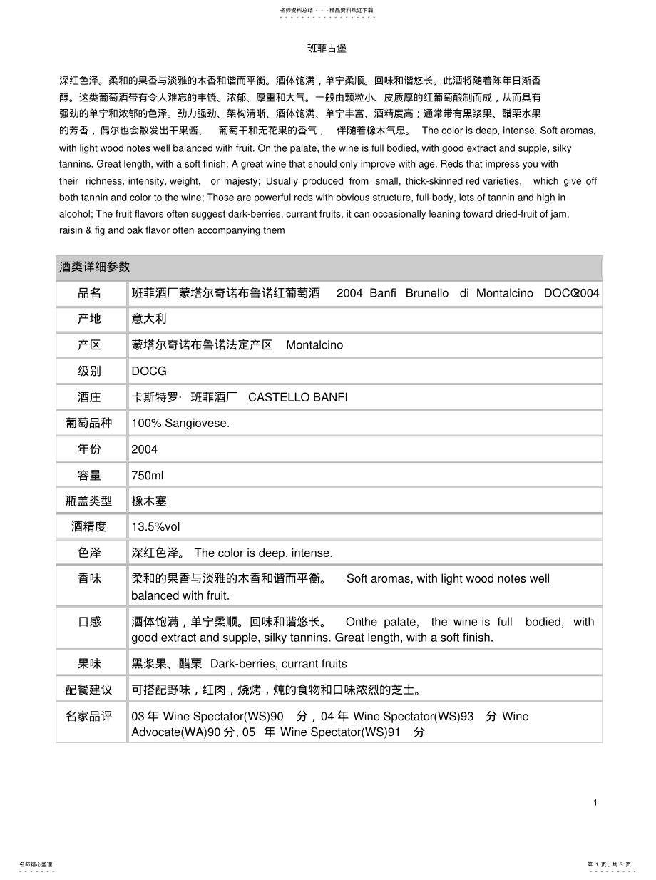 2022年班菲古堡 .pdf_第1页