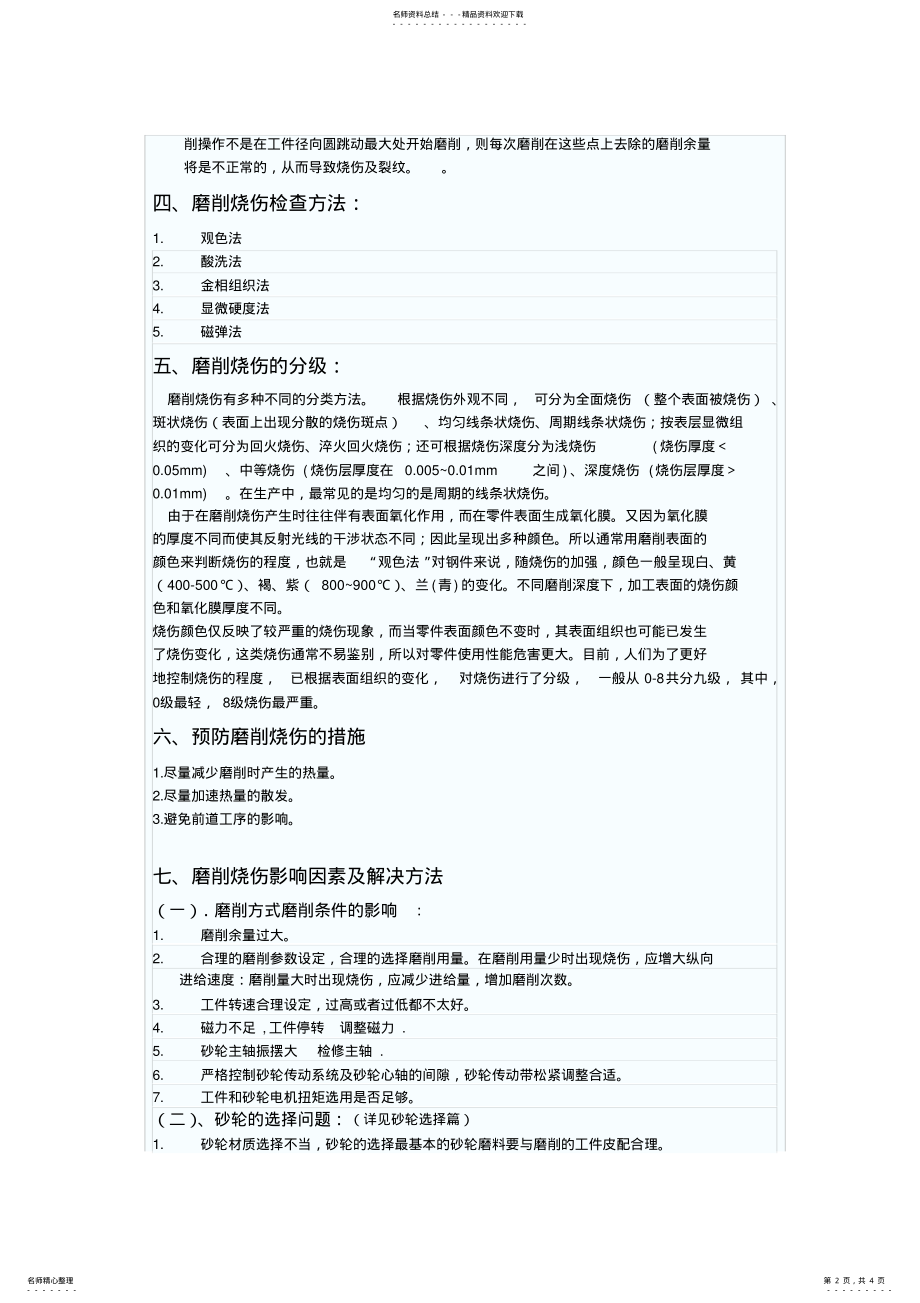 2022年磨削烧伤及其解决方案 .pdf_第2页