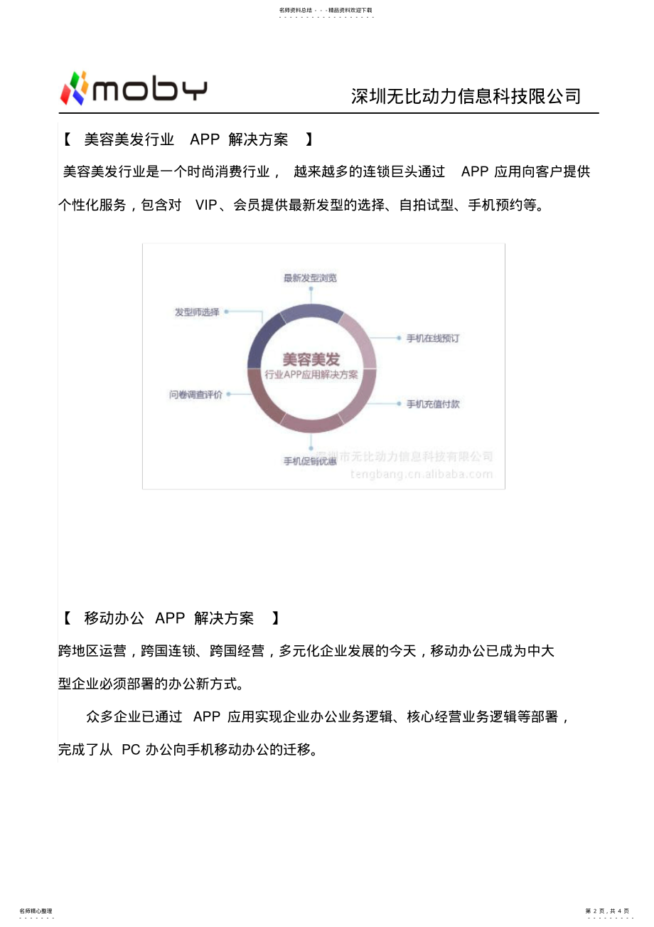 2022年移动行业APP解决方案 .pdf_第2页