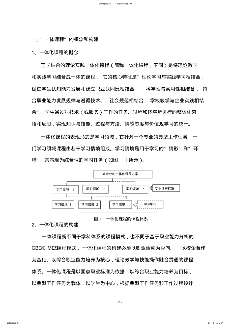 2022年“一体化课程”和“一体化教师”分析 .pdf_第2页