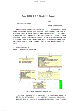 2022年Ogre的渲染系统 .pdf