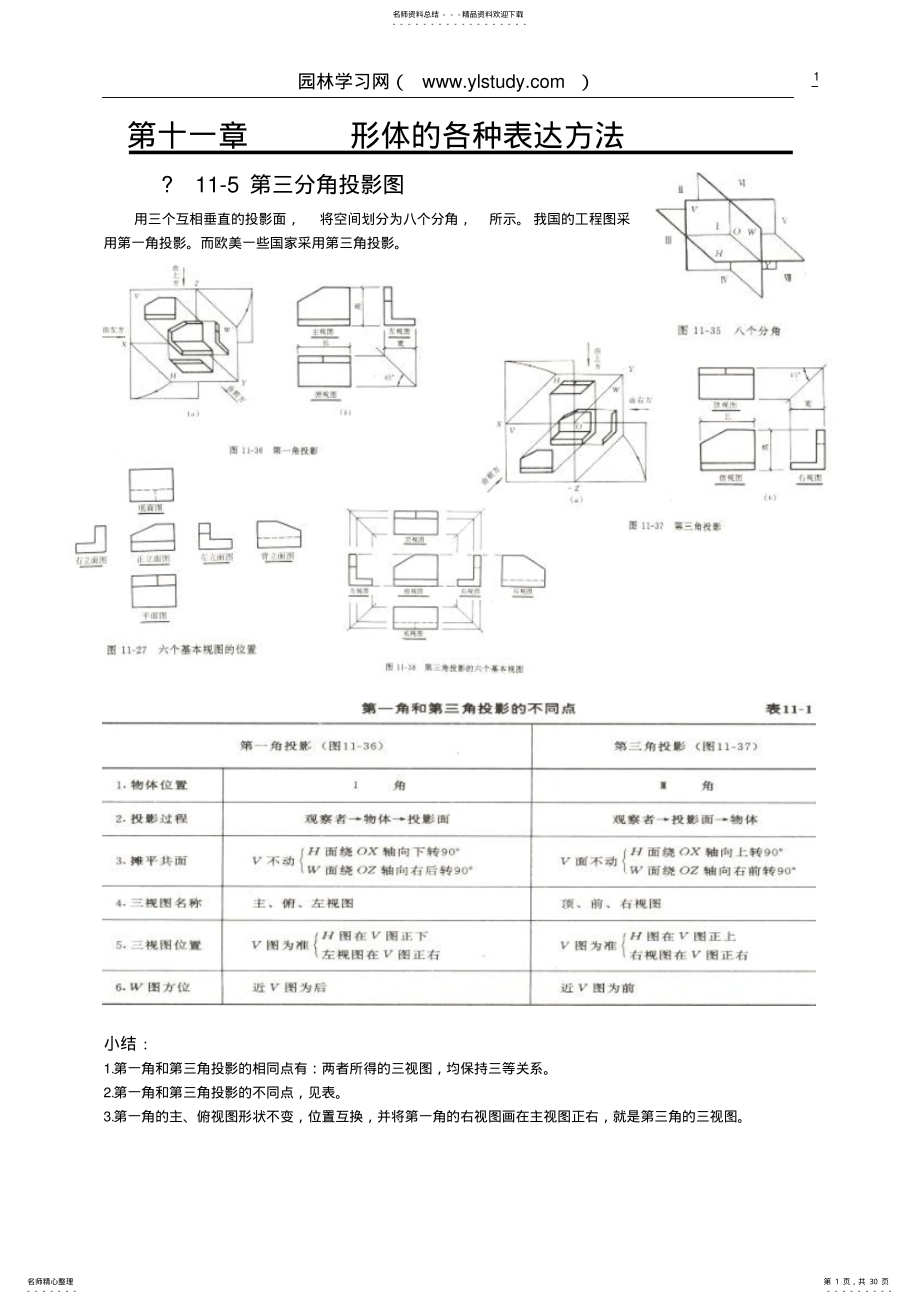 2022年《园林工程制图》课件 .pdf_第1页