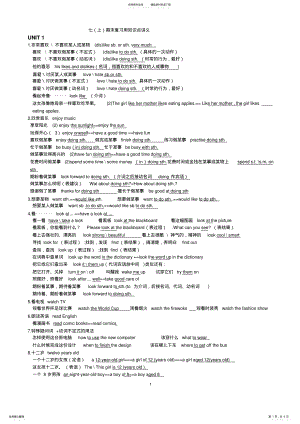 2022年牛津英语A知识点归纳 .pdf