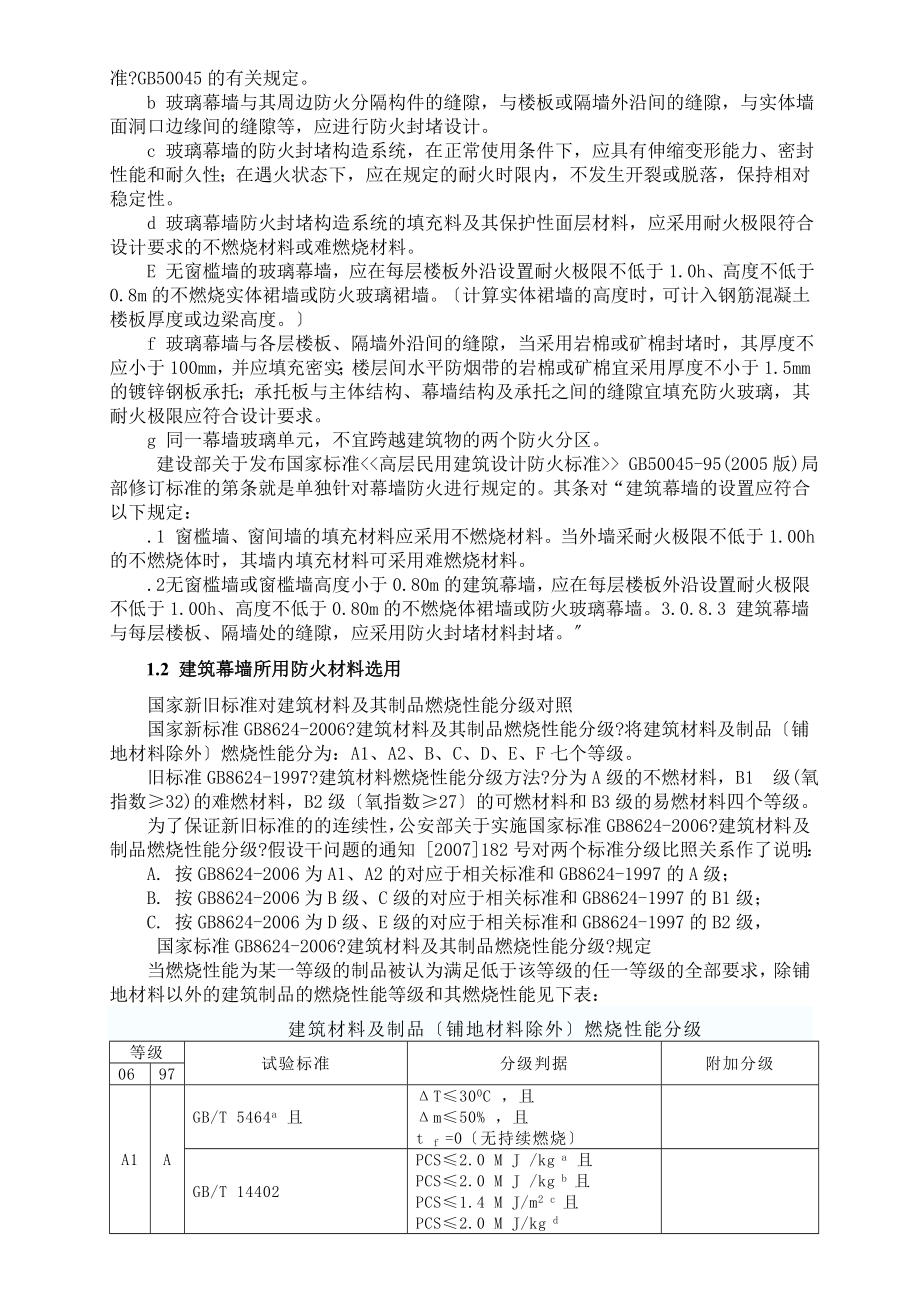 外墙改造过程中的建筑幕墙防火设计与施工.doc_第2页