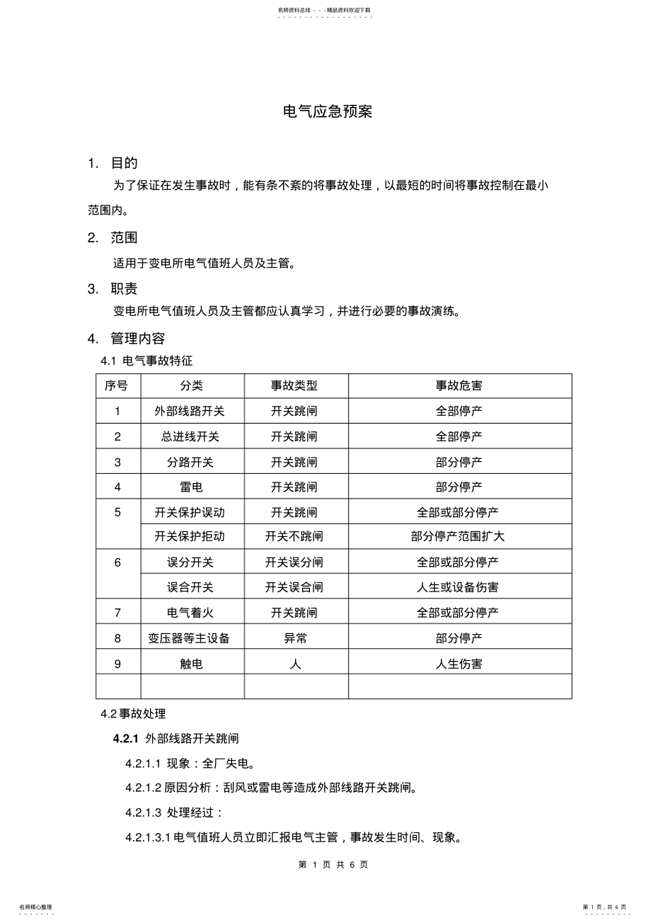 2022年电气应急预案 .pdf_第1页