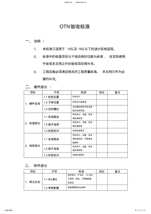 2022年OTN验收标准 .pdf