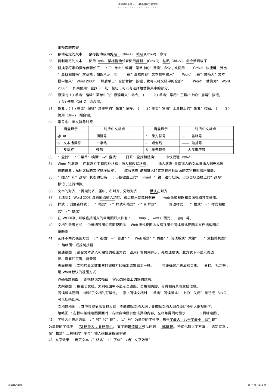 2022年专升本计算机文化基础第三章知识点 .pdf_第2页