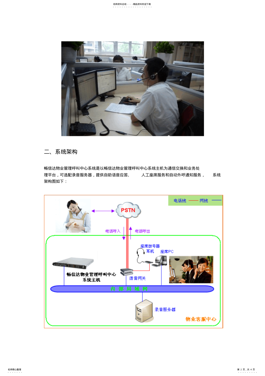 2022年物业管理呼叫中心解决方案 .pdf_第2页