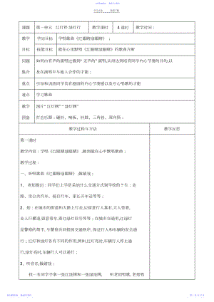 2022年一年级下音乐人教版教案.docx