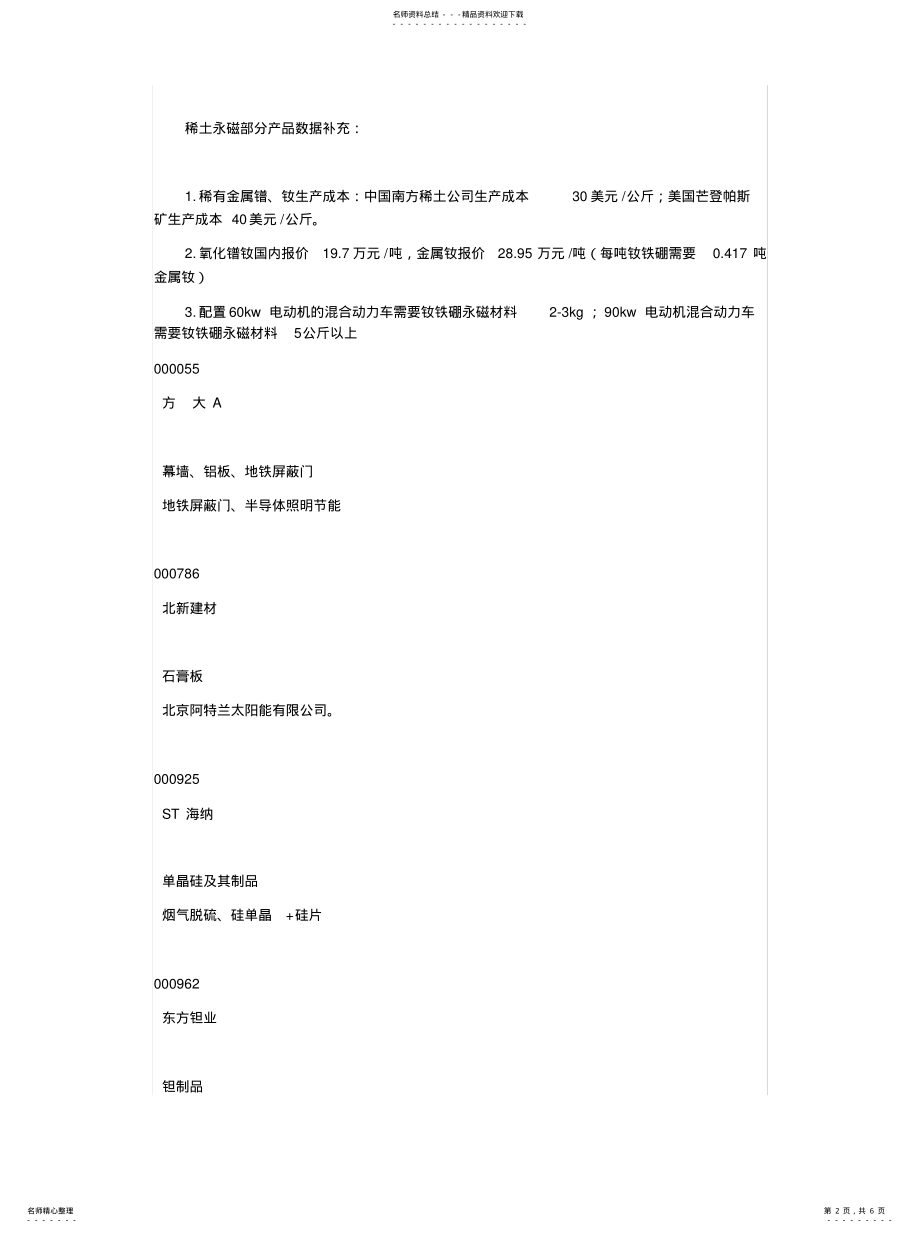 2022年磁性材料规格列表 .pdf_第2页