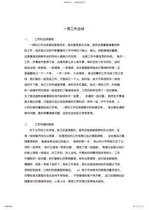 2022年一周工作总结 .pdf