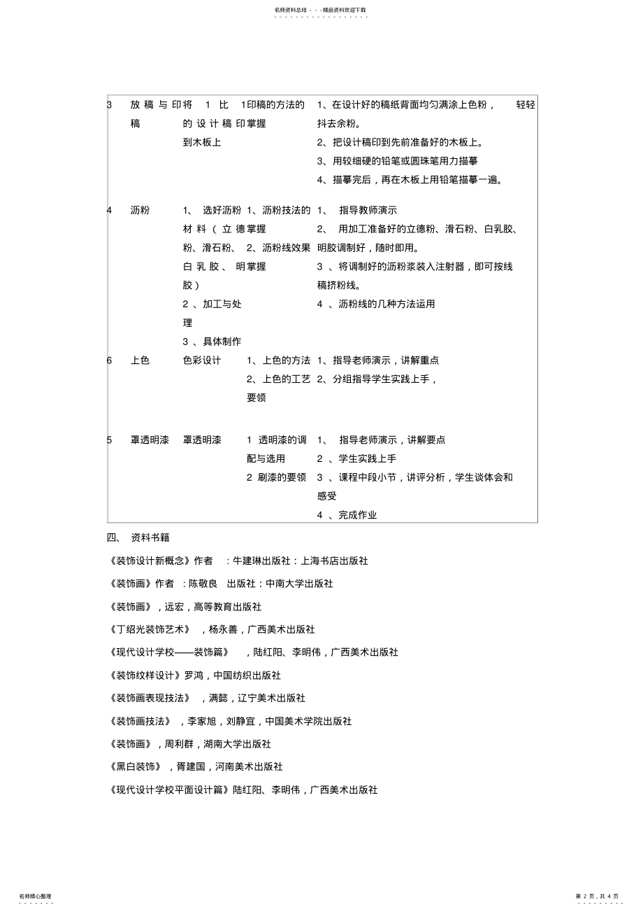 2022年《装饰设计》课程学习指南 .pdf_第2页