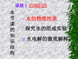 《水的组成》ppt课件.ppt