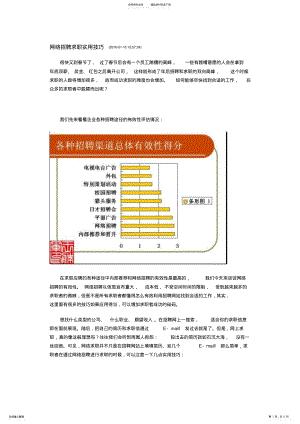 2022年网络招聘求职实用技巧 .pdf