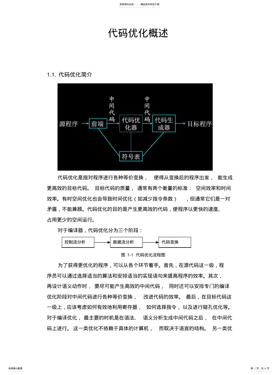 2022年代码优化概述 .pdf_第1页