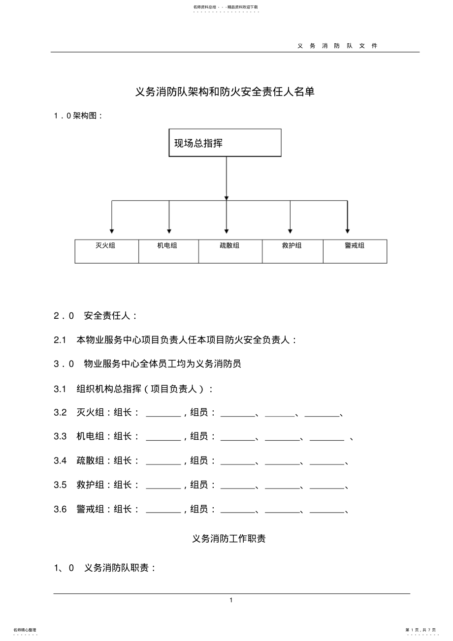 2022年义务消防队、架构、职责 .pdf_第1页