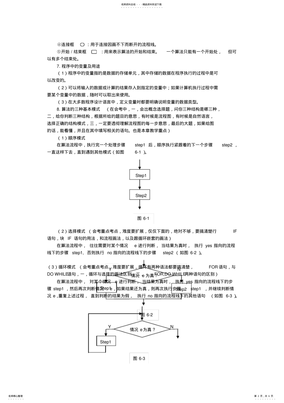 2022年算法与程序设计教学说明 .pdf_第2页