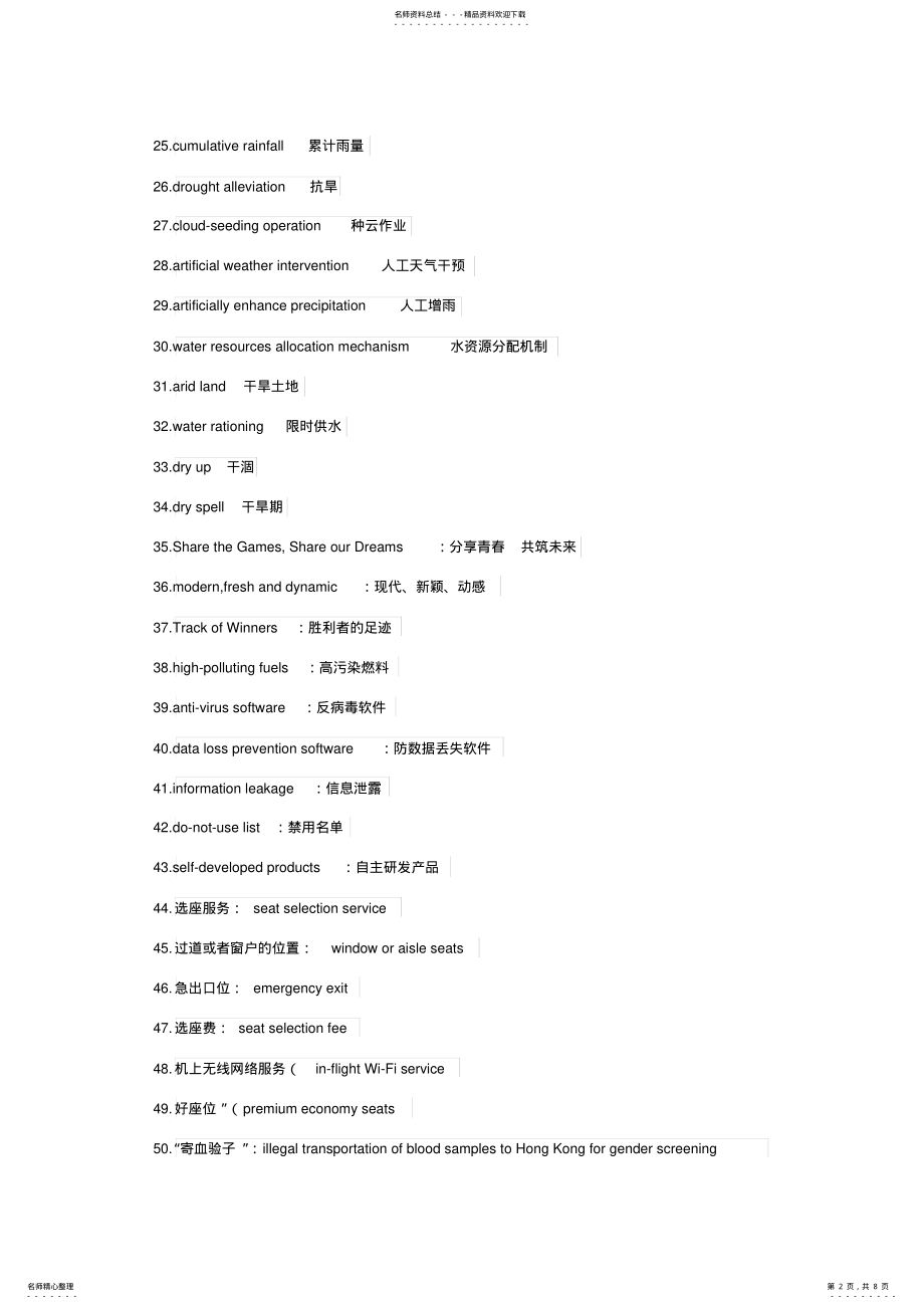 2022年词汇翻译 .pdf_第2页