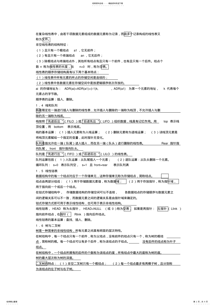 2022年全国计算机二级公共基础知识点 .pdf_第2页