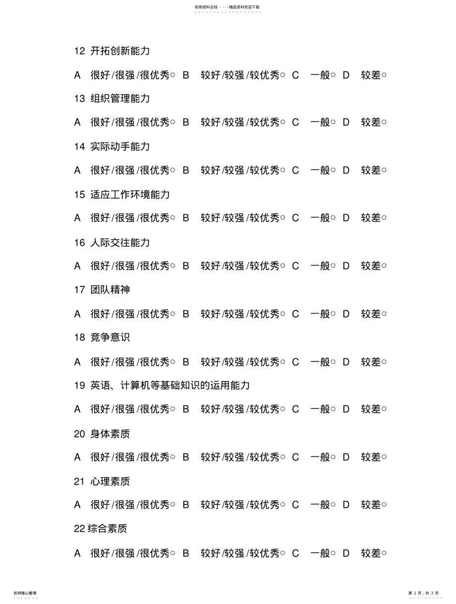 2022年职校毕业生跟踪问卷调查 .pdf_第2页