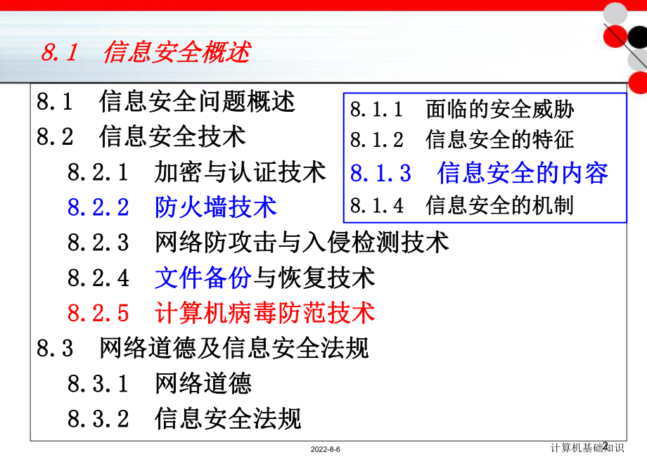 信息安全技术-第8章-信息安全技术基础ppt课件.ppt_第2页