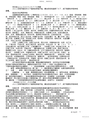 2022年自动化专业考研学校 .pdf