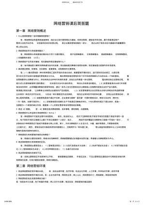 2022年网络营销课后简答 .pdf