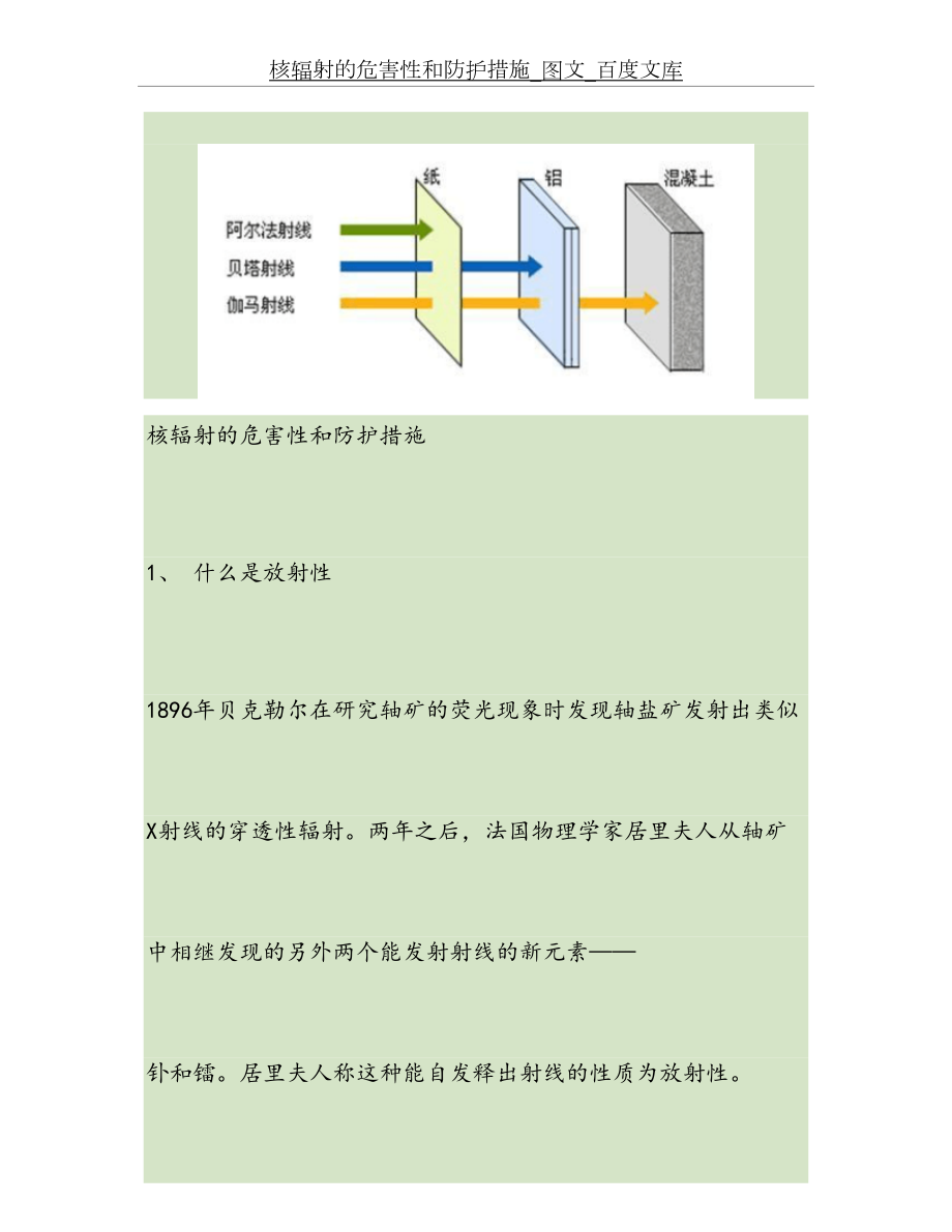 核辐射的危害性和防护措施..doc_第2页