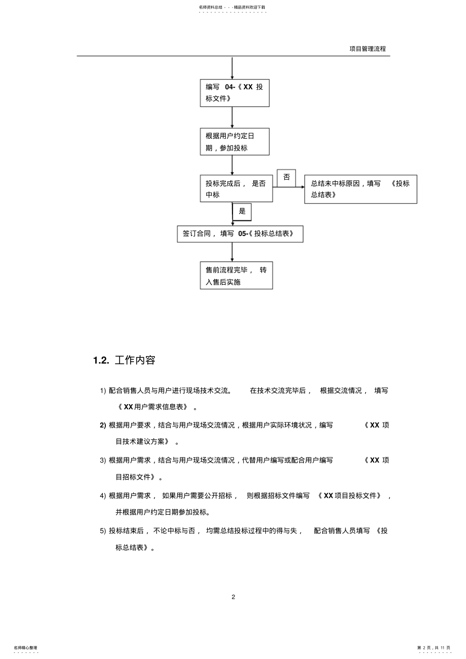 2022年网络系统集成项目管理流程. .pdf_第2页