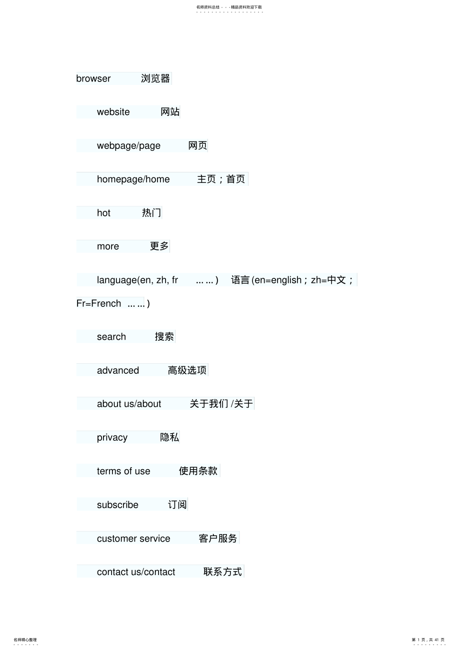 网站英语术语 .pdf_第1页