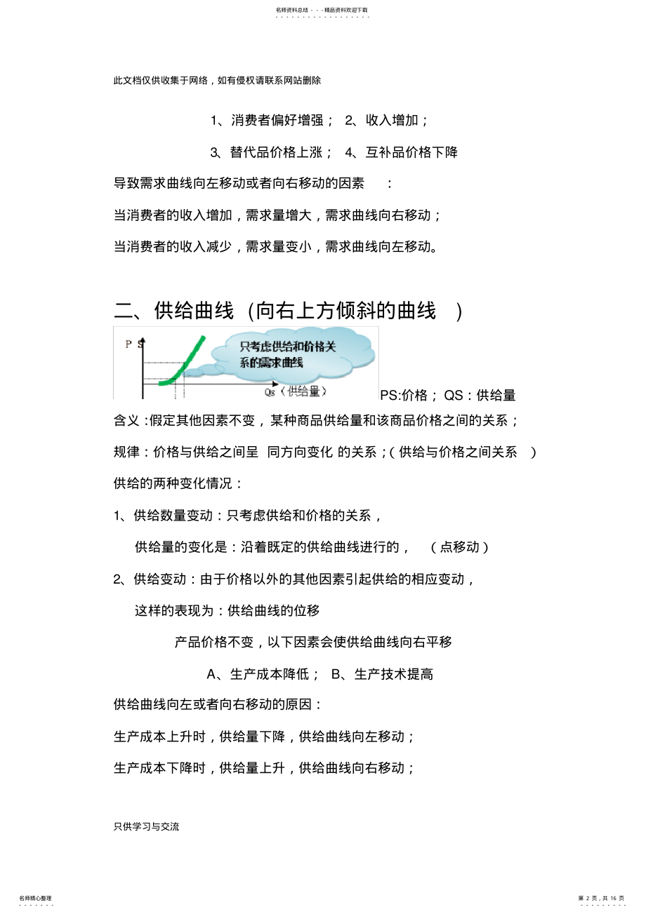 2022年中级经济师经济基础知识所有曲线教学内容 .pdf_第2页