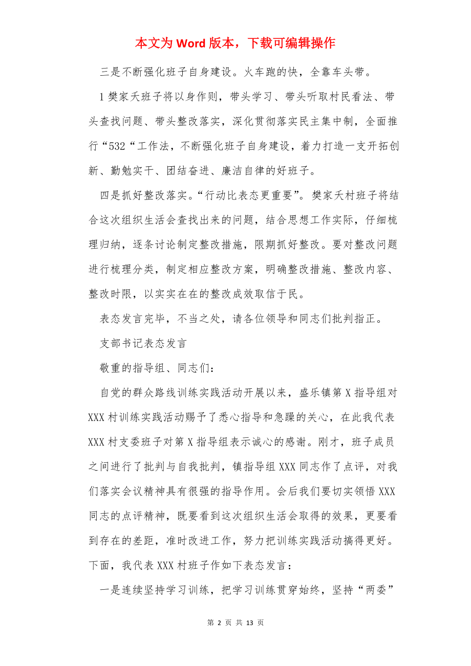 村支书表态发言.docx_第2页