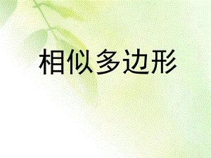 《相似多边形》优秀ppt课件.pptx