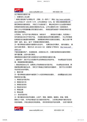 2022年网络安全服务 .pdf