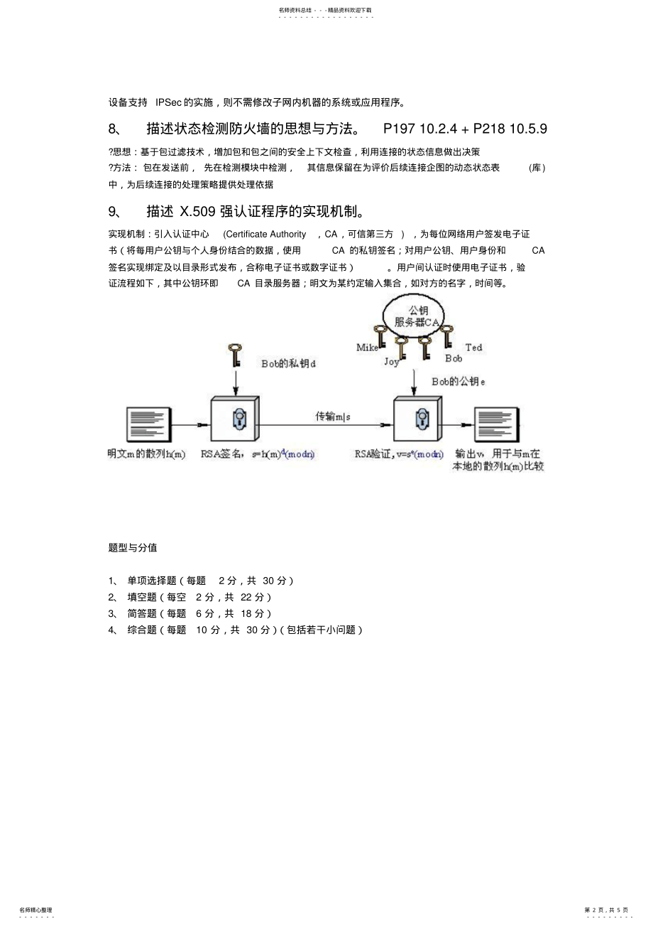 2022年网络安全复习 .pdf_第2页